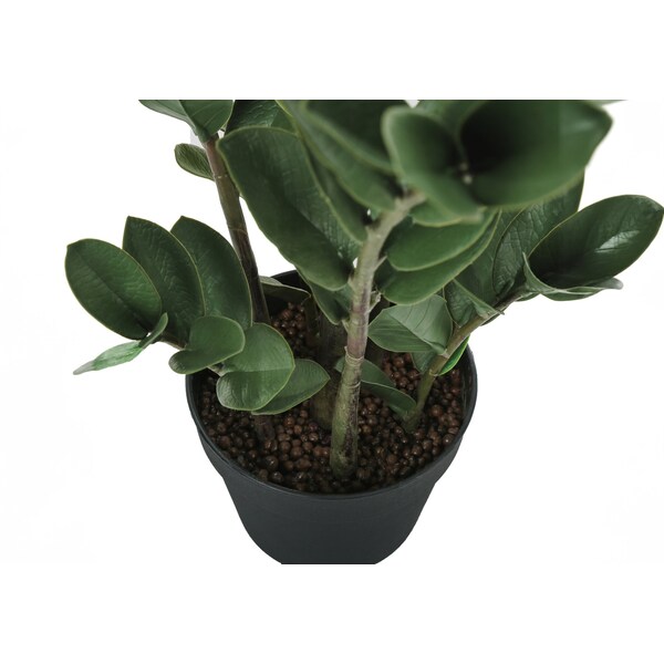 Monarch Specialties Artificial Plant 29" Tall Zz Tree, Indoor, Faux, Fake, Floor, Greenery, Potted, Real Touch - I 9506