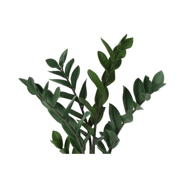 Monarch Specialties Artificial Plant 29" Tall Zz Tree, Indoor, Faux, Fake, Floor, Greenery, Potted, Real Touch - I 9506