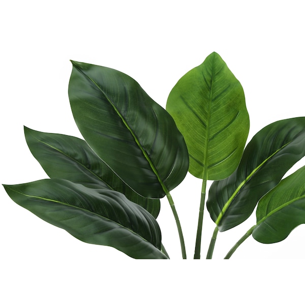 Monarch Specialties Artificial Plant 17" Tall Aureum Indoor, Faux, Fake, Table, Greenery, Potted, Real Touch, Decorative - I 9502