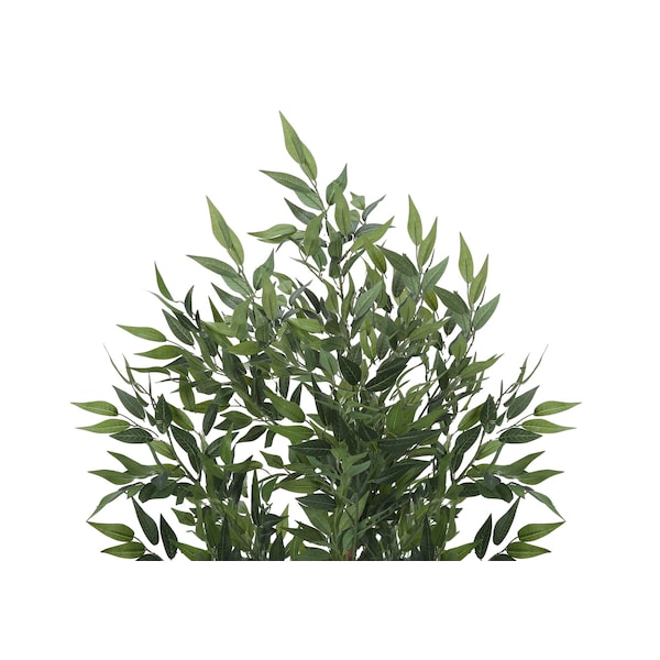 Monarch Specialties Artificial Plant 47" Tall Acacia Tree, Indoor, Faux, Fake, Floor, Greenery, Potted, Silk, Decorative - I 9520