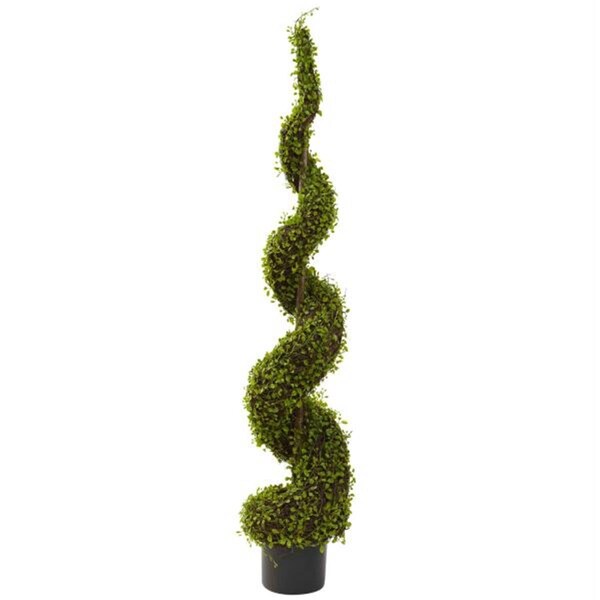 Nearly Natural 4 and rsquo; Mohlenbechia Spiral Tree - 5353
