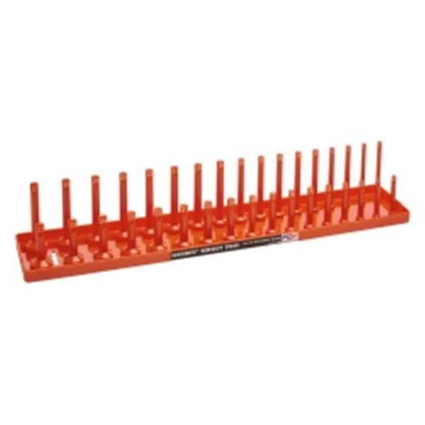 Hansen Global Hansen Global 1206 0.5 in. Drive Metric Regular & Deep Socket Holder - HNE1206