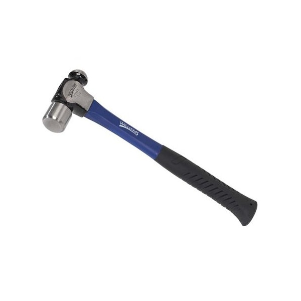 Williams Williams 8 oz. Ball Peen Hammer, Fiberglass Handle - 20542