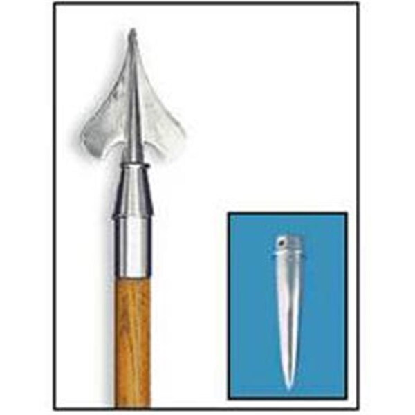 Ss Collectibles 9 ft. X 1-.25 in Guidon Staff with Chrome Ornament & Bottom Ferrule - SS2521671