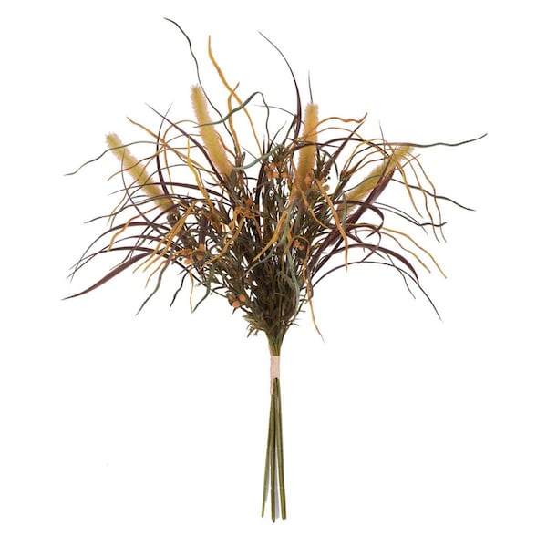 Dare2Decor 27 in. Yellow Euphorbia Onion Grass Bush - DA3265159