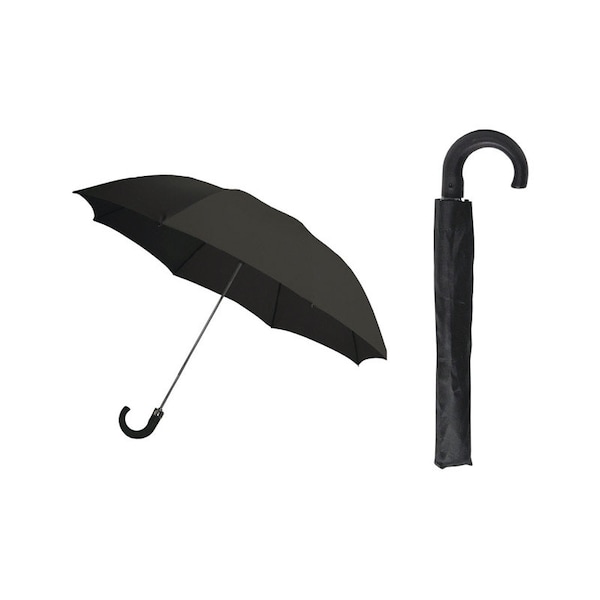 Rainbrella Rainbrella Black 42 in. D Umbrella - 48134