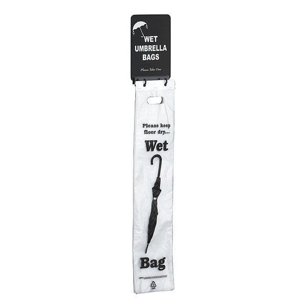Glaro Wet Umbrella Bag Holder, Wall Mounted - WVBS11BK
