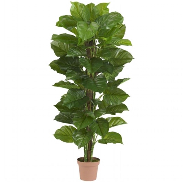 Nearly Natural 63 in. Large Leaf Philodendron Silk Plant -Real Touch - 6594