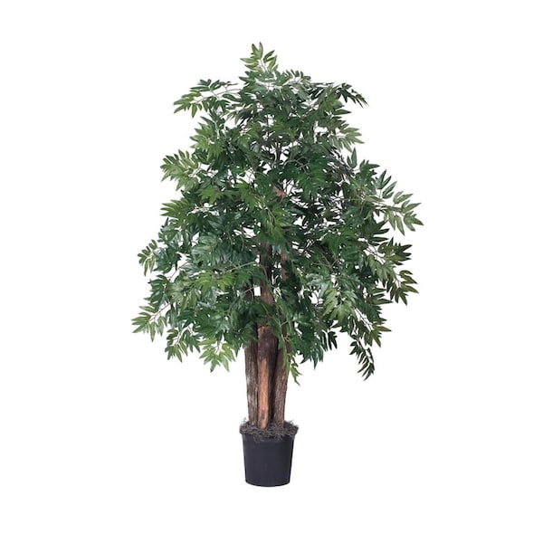 Dare2Decor 4 ft. Artificial Green IFR Ming Aralia Bush - DA2676351