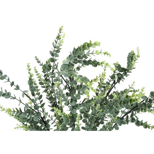 Monarch Specialties Artificial Plant, 44" Tall, Eucalyptus Tree, Indoor, Faux, Fake, Floor, Greenery, Potted, Real Touch - I 9561