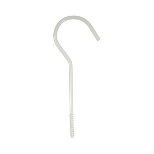 Dare2Decor Products 86210 2 x 6 x 0.25 in. Dia.  Steel White Ceiling Hook - DA156933