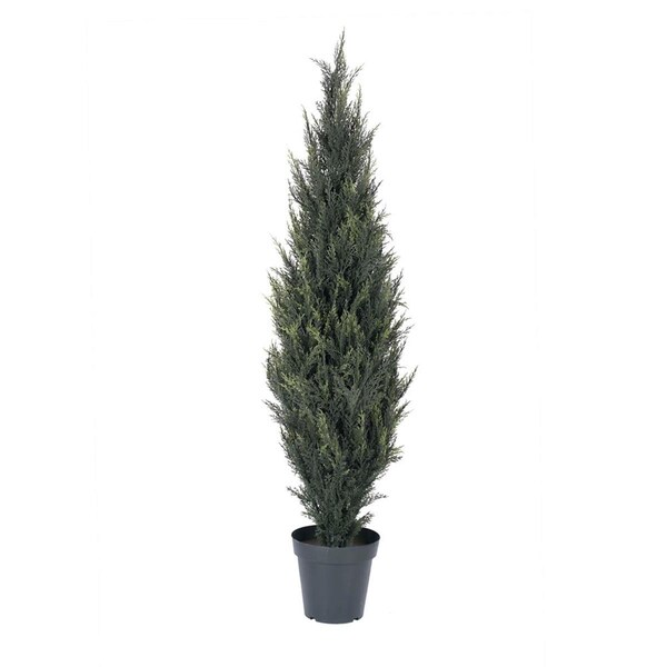 Dare2Decor UV Pond Cypress Everyday Tree with 1543 LVS - 5 ft. - DA3251691
