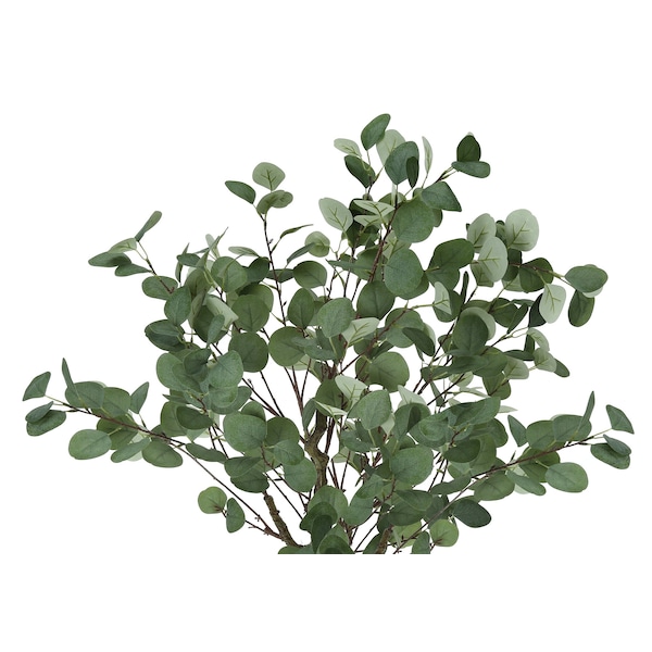 Monarch Specialties Artificial Plant, 46" Tall, Eucalyptus Tree, Indoor, Faux, Fake, Floor, Greenery, Potted - I 9518