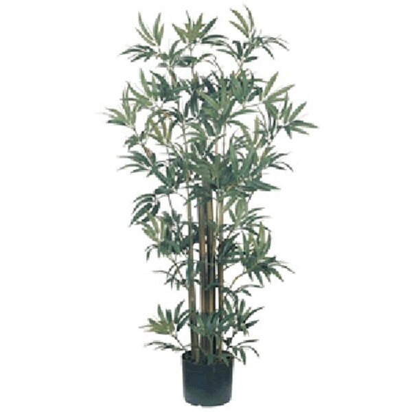 Nearly Natural Bamboo Silk Plant 4 Feet - 5040
