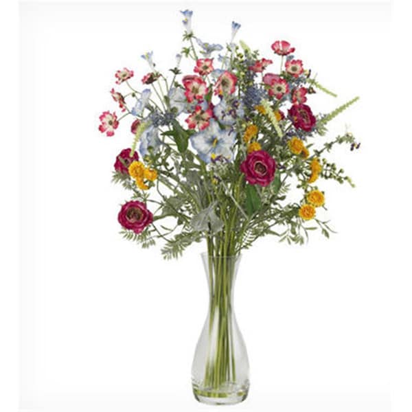 Nearly Natural Veranda Garden Silk Flower Arrangement - 4696