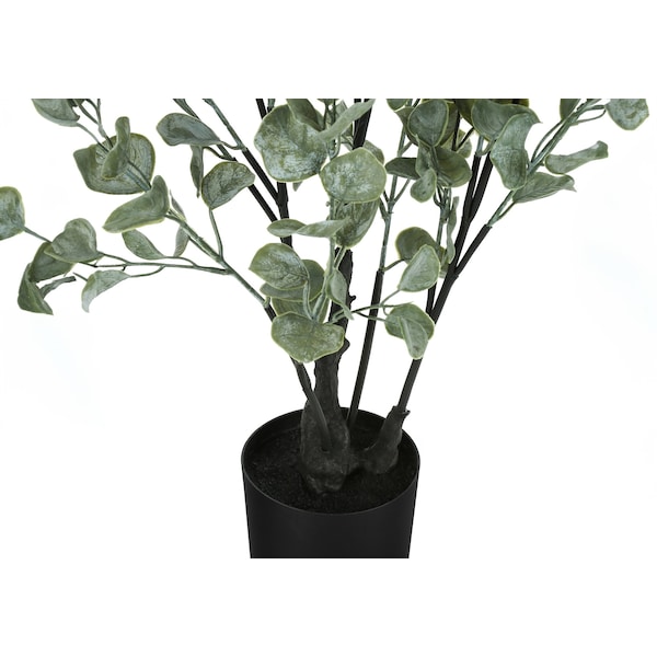 Monarch Specialties Artificial Plant, 35" Tall, Eucalyptus Tree, Indoor, Faux, Fake, Floor, Greenery, Potted, Decorative - I 9562
