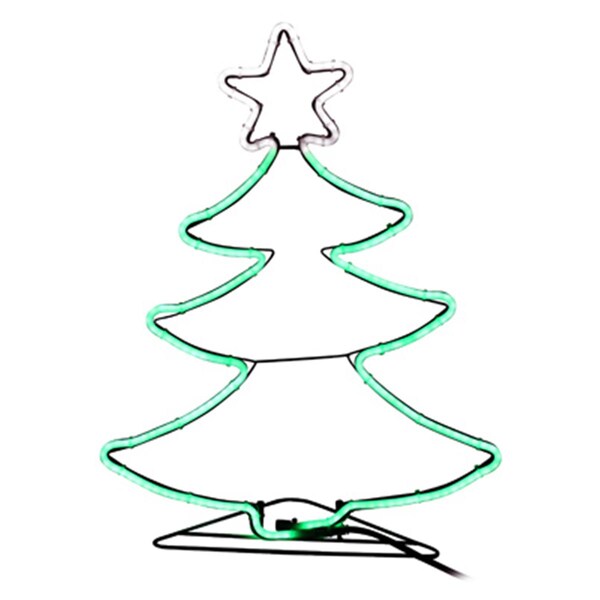 Configuracion 24 in. Holiday Wonderland Neon Green Flex Tree - CO3847538