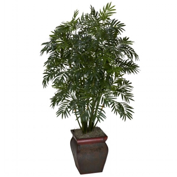 Nearly Natural Mini Bamboo Palm with Decorative Vase - 6717