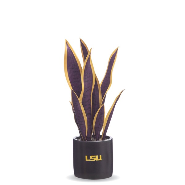 Forever Leaf LSU Faux Snake Plant w/Ceramic Pot - FL05109LSU