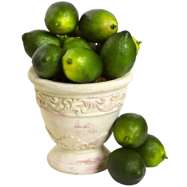 Nearly Natural Faux Limes - Set of 12, 12PK - 2192-S12