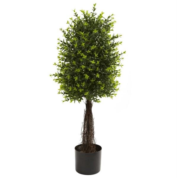 Nearly Natural 35 ft. ft. Ixora Topiary UV Resistant - Indoor-Outdoor - 5413
