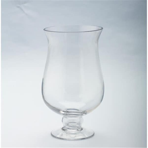 Diamond Star Diamond Star 61001S 8 x 4.5 in. Hurricane Candle Holder - Small; Clear - 61001S