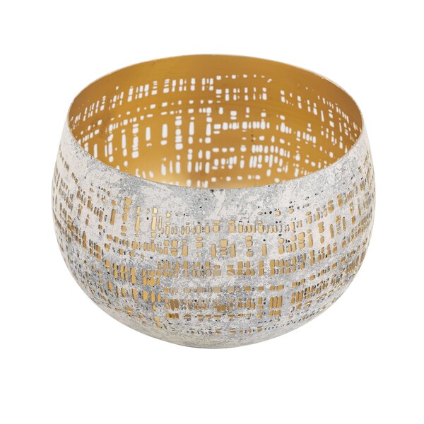 Elk Home Delmont Votive, Small Whitewash - S0807-9774