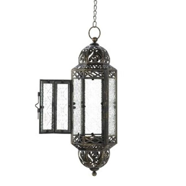 Zingz & Thingz Zingz & Thingz 57071042 Filigree Hanging Candle Lantern - 10015424