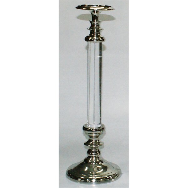 Jiallo 18 in. Lucille Pillar & Taper Candle Holder - 72712