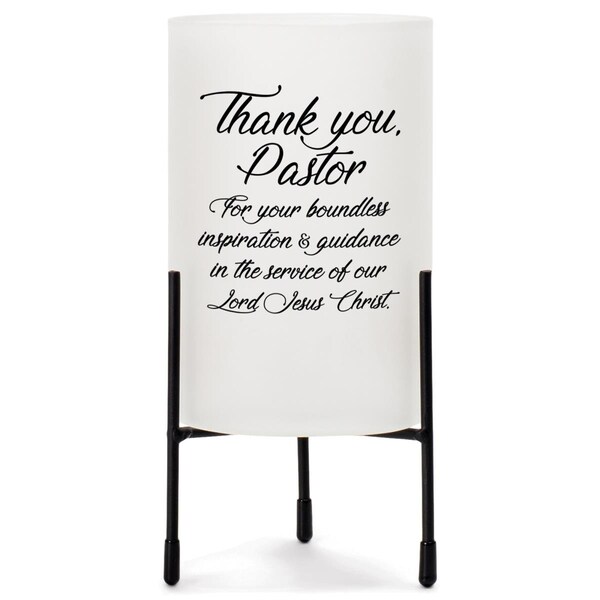 Cottage Garden Thank You, Pastor Candle Holder for Your Boundless - HGC65SW