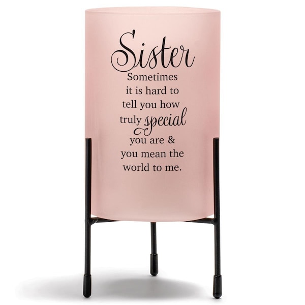 Cottage Garden Sister, Tell You How Truly Special Candle Holder - HGC37BH