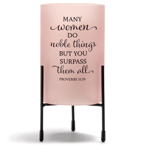 Cottage Garden Many Women Proverbs 31-29 Candle Holder - HGC39SBH