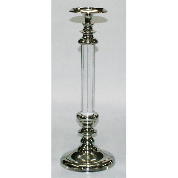 Jiallo 17 in. Lucille Pillar & Taper Candle Holder - 72711