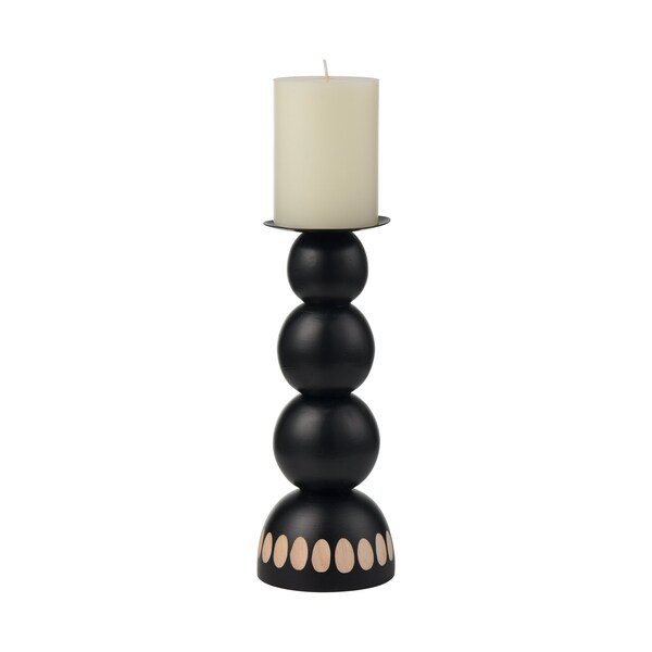 Elk Studio Dana Candleholder - Set of 2 Black - S0057-11213/S2