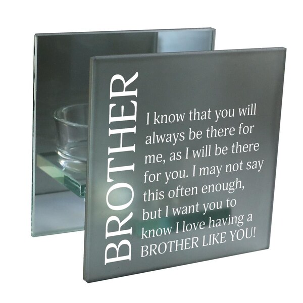 Cottage Garden Brother, Know That You Will Always Candle Holder - MCHQ4GY