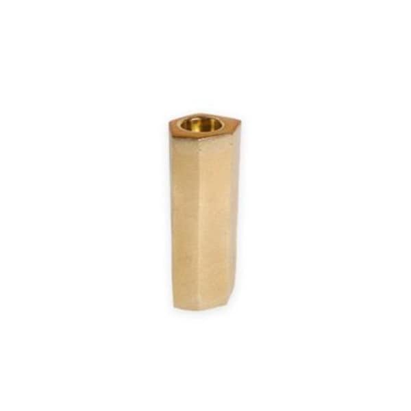R16 Home Golden Luxury Tilted Hexagon Small Candle Holder - 2102S