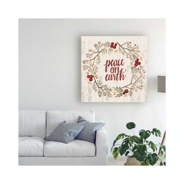 Trademark Fine Art Grace Popp 'Rustic Christmas V' Canvas Art, 14x14 - WAG11978-C1414GG