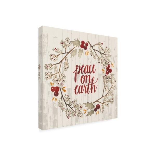 Trademark Fine Art Grace Popp 'Rustic Christmas V' Canvas Art, 14x14 - WAG11978-C1414GG