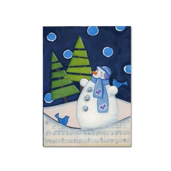 Trademark Fine Art Maureen Lisa Costello 'Midnight Christmas' Canvas Art, 18x24 - ALI12275-C1824GG