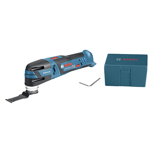 Bosch Oscillating Tool, 12V DC, Cordless, 2.8  Degrees Oscillation Angle, 12V Max Series - GOP12V-28N
