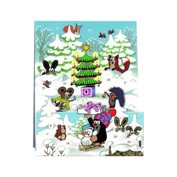 Alexander Taron Korsch Advent 3-D Advent Cartoon-Fest of Forest Animals - 11735