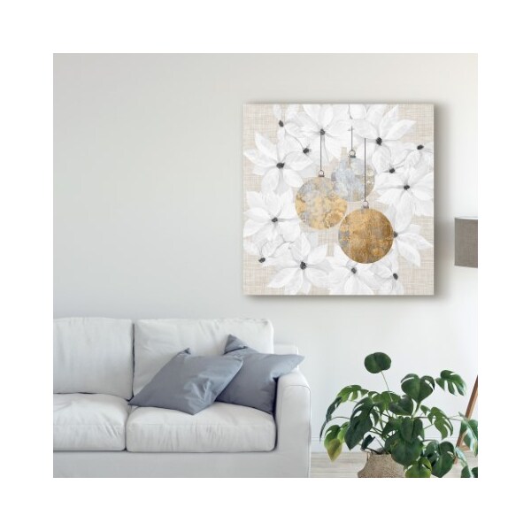 Trademark Fine Art Grace Popp 'Sophisticated Christmas Iii' Canvas Art, 14x14 - WAG04444-C1414GG