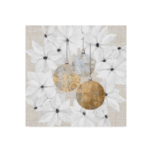 Trademark Fine Art Grace Popp 'Sophisticated Christmas Iii' Canvas Art, 14x14 - WAG04444-C1414GG