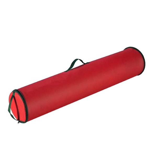 Elf Stor Christmas Gift 40.5 in. Wrapping Paper Wrap Storage Bag Red Stand Up - 83-DT5032