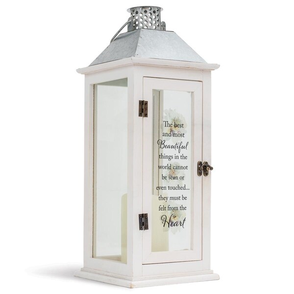 Dicksons Unisex Best & Most Beautiful Large Lantern White - One Size - LTN230LW
