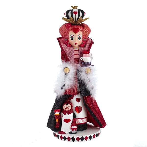 Caja Negra 17.5 in.  Queen of Hearts Nutcracker - CA2606432