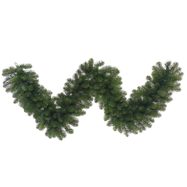 Vickerman 25 ft. x 24 in. Grand Teton Artificial Green Christmas Garland with 750 Tip Count - G125545