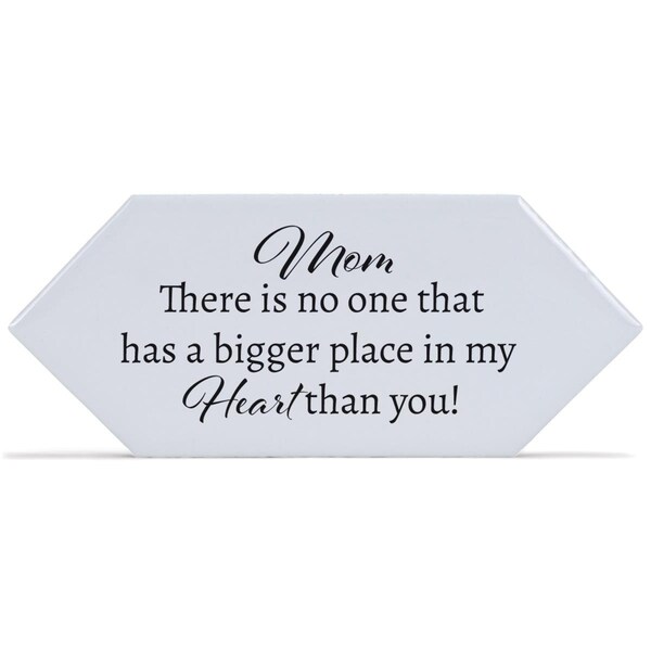 Dicksons Unisex Mom There Is No Tabletop Tile, White - One Size - TLPT01W