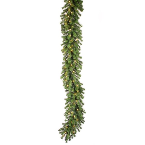 Vickerman Aqua Fir Garland - 9 ft. x 14 in. - K161014