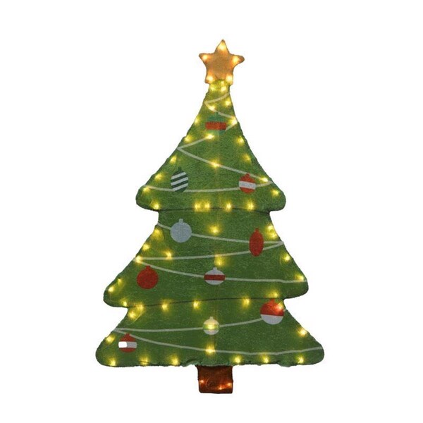 Smartgifts 36 in. Incandescent Tree Yard Decor Clear & Warm White - SM2742849